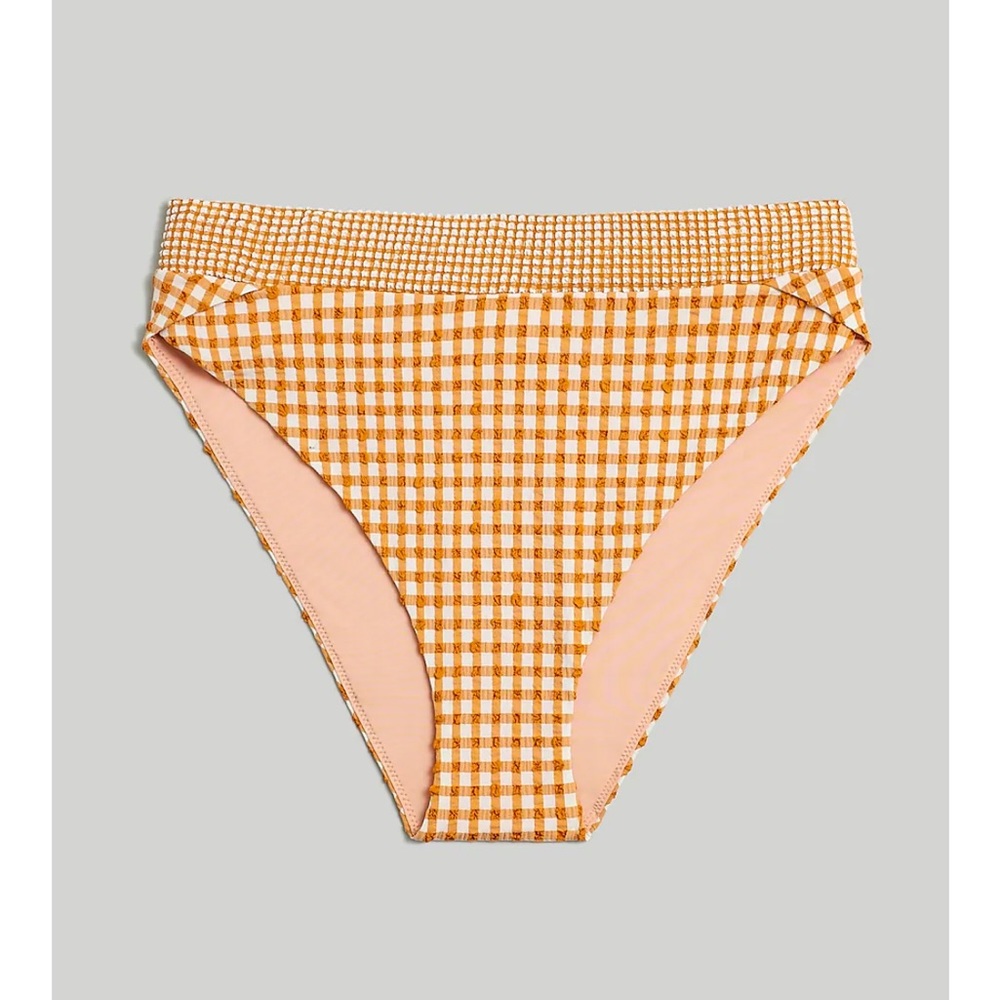 Madewell High-Rise Crossover Bikini Bottom